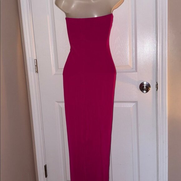 Pink Bodycon Dress - Picture 4 of 4